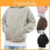 Men Winter Fluffy Hoodie Pullover Cozy Fleece Sweatshirt For Casual Comfort