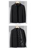 LOMON Men's Lightweight Down Jacket - 2025 Autumn/Winter Business Executive Warm Outerwear