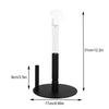 Kitchen Paper Towel Holder with Spray Bottle Stainless Steel Countertop Kitchen Roll Holder Stand with Non-Slip Base Kitchen
