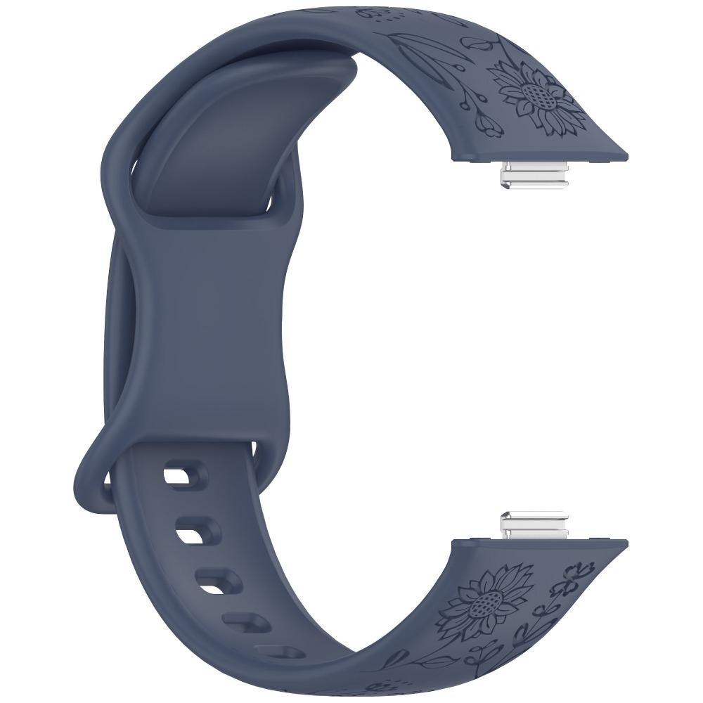Silicone Engraved Women Strap For Huawei Fit5 5Pro Band Replacement Wristband for Huawei Fit4 4Pro 3 Bracelet Band Accessories