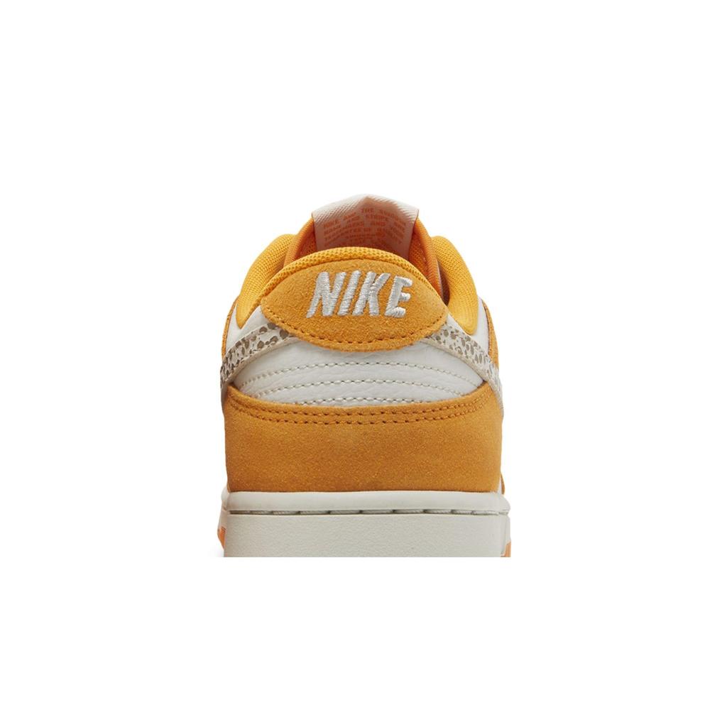Nike Dunk Low 'Safari Swoosh - Kumquat' (Unisex) Kumquat / Light Bone / Dark Driftwood Skateboard Shoes DR0156 800