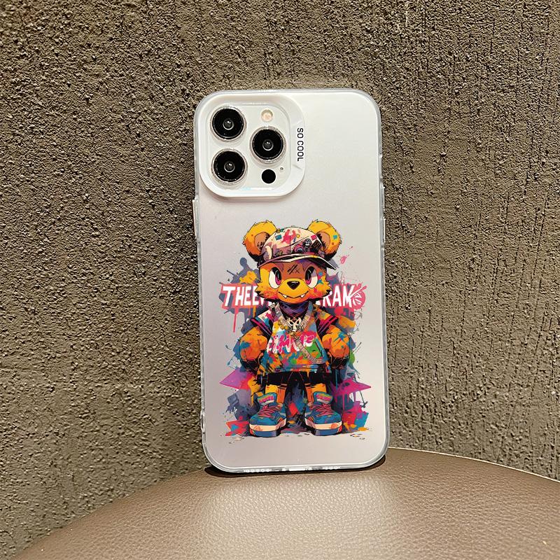 Silicone Case For Oppo Reno 11F 12F 13F 14F 15F Redmi Note 15 14 13 12 Samsung A06 A16 A26 A36 A56 Cover DIY Painted Cartoon Shockproof Phone Bumper