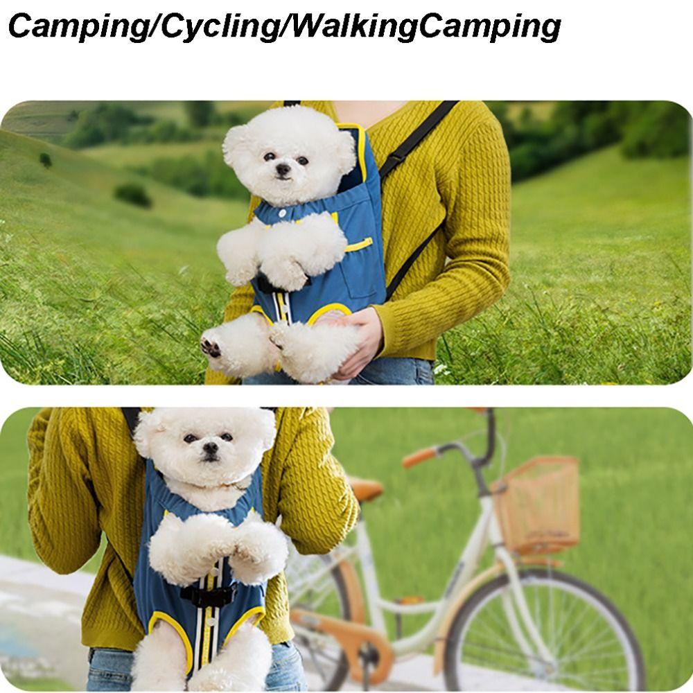 Portable Dog Carrier Breathable Cat Hanging Bag Creative Front Backpack  Outdoor