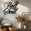 My Soul Finds Rest Metal Wall Decor Black Scripture Plaque Easy Hang Housewarming Gift