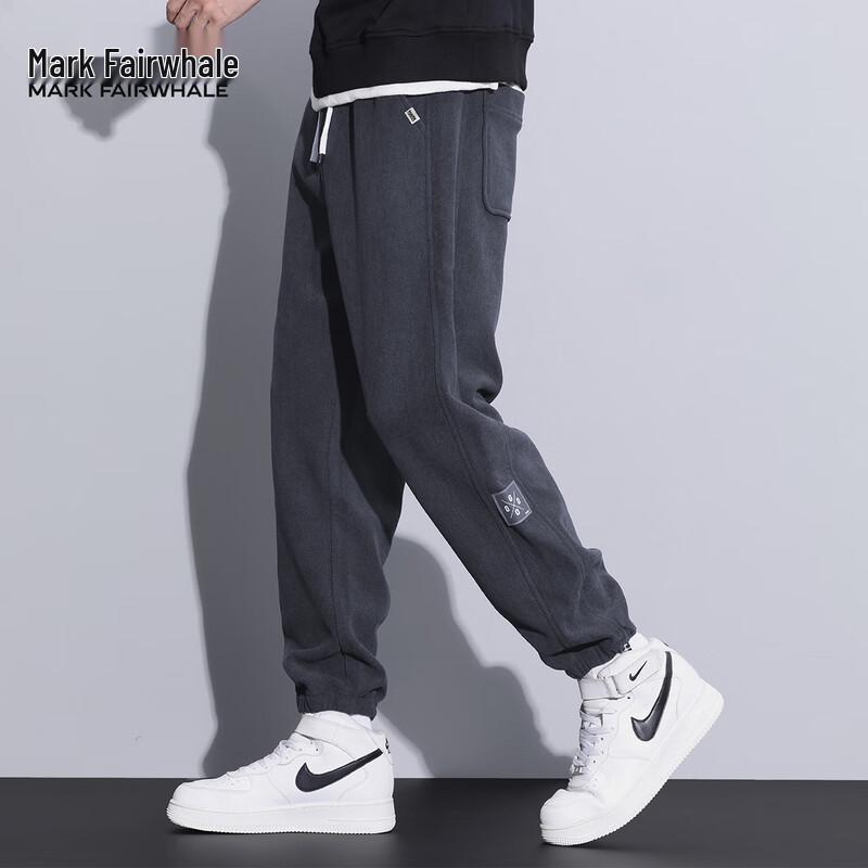 

Mark Fairwhale Men s 2025 Trendy Straight Loose Casual Jogger Pants L