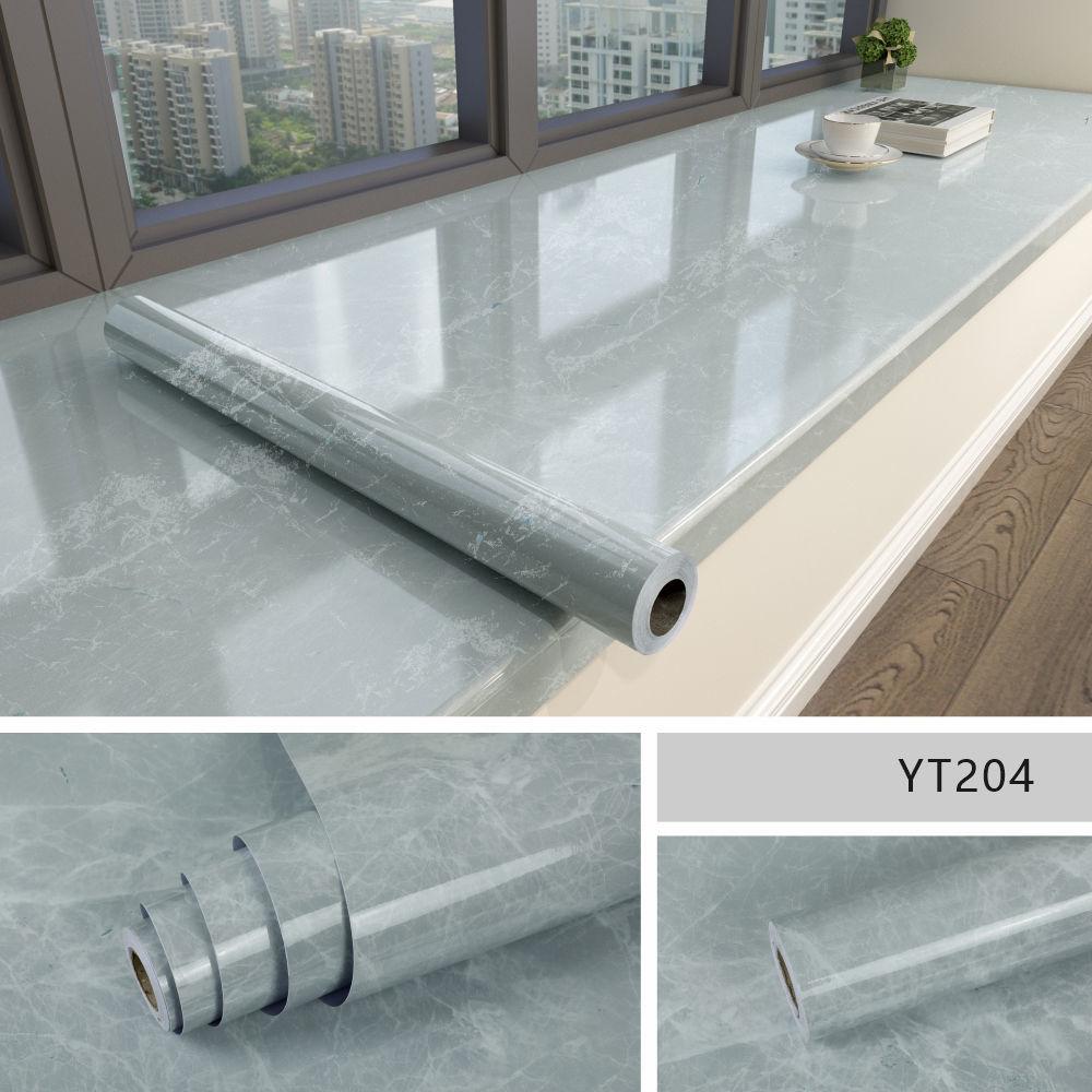 

60Cm Foil Marble Wall Cover Pet Self Adhesive Water-Repellent Decals For Bathroom Furniture Kitchen Proof Removable Contact Paper 60CMX1M