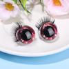 Change Makeup Doll Bear Crafts Stuffed Toys Eye Accessories Doll Eyelash 3D Eyes +Eyelash