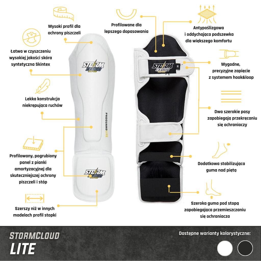 Chrániče holení StormCloud Lite Bílé M