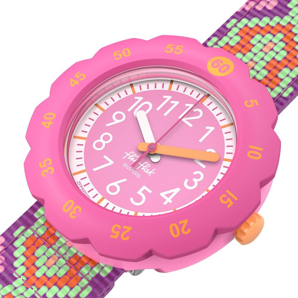 Kids Watch LOOP IN PINK FPSP072 [Flick Flak]