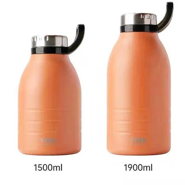 

1500 мл/1900 мл термос большой емкости из нержавеющей стали, термос, бутылка для воды, портативная термос, кружка, уличная чашка, термос