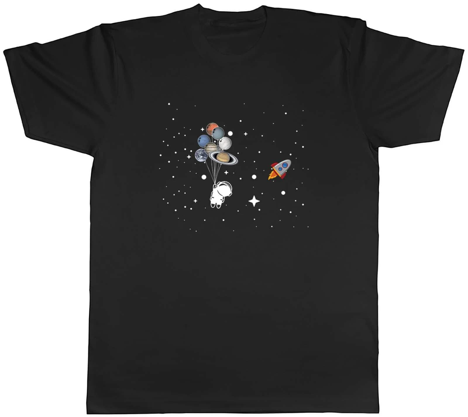 Ballon Planet Space Astronaut Mens Unisex T-Shirt Tee Gift XXXXL