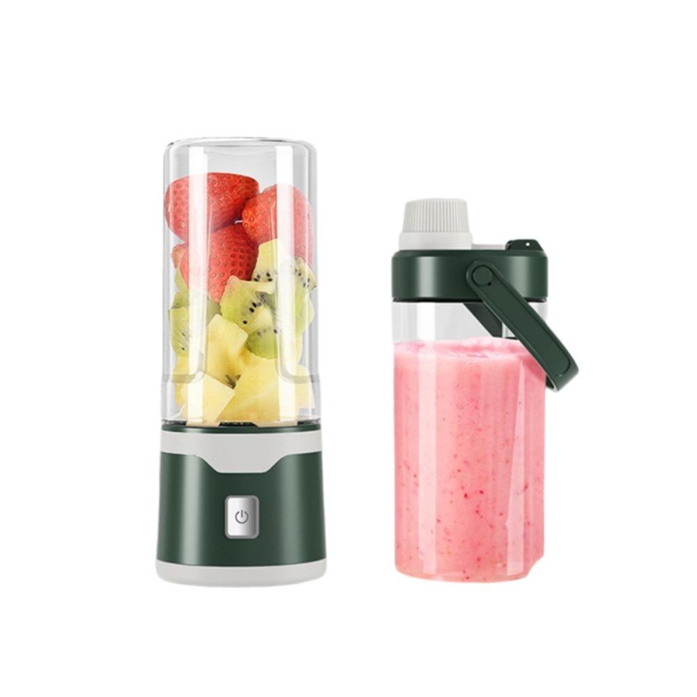 Multifunktionale Wiederaufladbare Elektrische USB Saftpresse Tasse Handheld Doppelbecher Mixbecher 500 ML Smoothie Mixer Tasse Outdoor