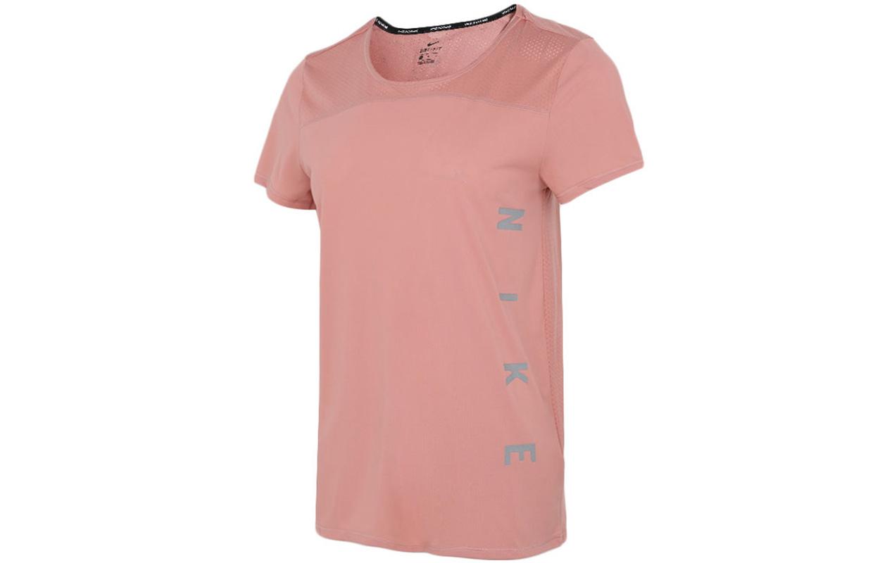 Nike T Shirts Women s Pink Crew Neck Moderate Other DA1247-685 M