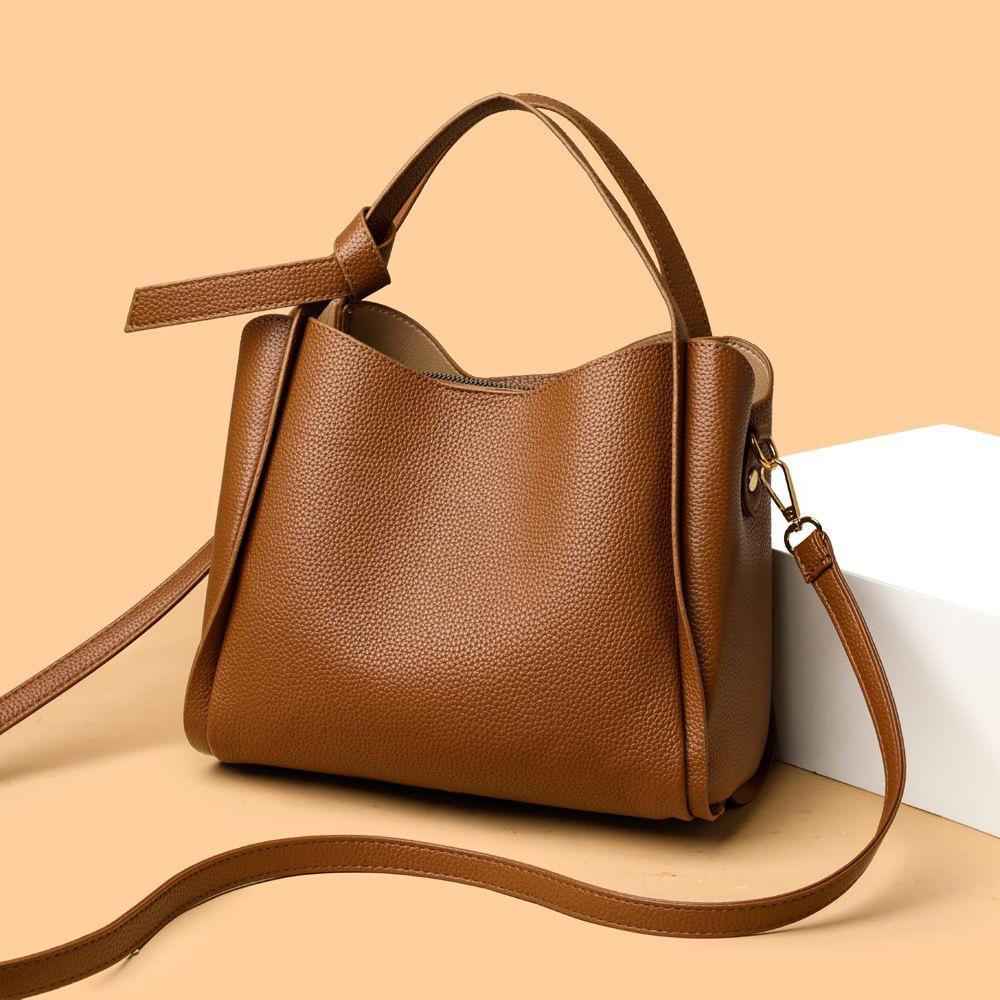 Bucket Bag Women'S Bag Commuter Shoulder Bag Handbag Premium Sense Large Capacity Messenger Bag