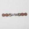 Clothing Fastener Easy-to-Attach Hook-and-Loop Clasp with Embossed