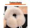 Fashionable Extra-Large Retractable Fox Fur Earmuffs - Thick, Warm, and Windproof Ear Covers