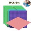 1/3 Stück Graviermaschine Grundplatte Schneidematte für Cricut/Cameo 4 Mit Klebstoff PVC Schneidematten 30x30cm