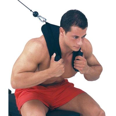 Ramenní popruh Pás Fitness Břišní cviky Popruhy Cvičení břicha Tažný postroj Činka Posilovna