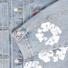 Denim Tears Cotton Wreath Denim Jacket Blue Unisex Outerwear 802-0003-30