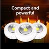 LED Press Type Night Light, Wireless Wardrobe, Cabinet, Staircase, Bedroom, Bedside Universal Night Light