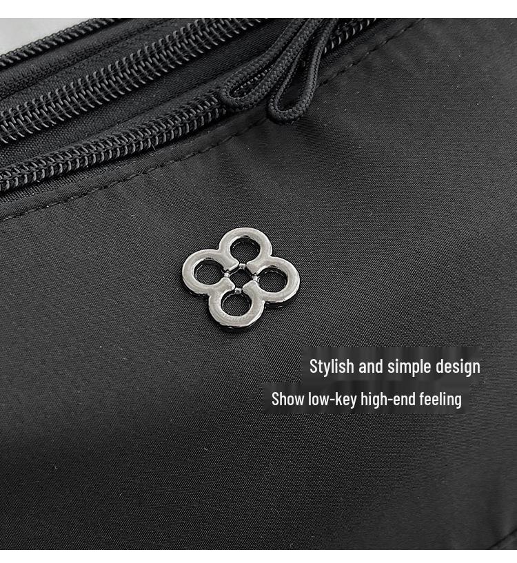 2025 Multi-Layer Lightweight Nylon Crossbody Bag - Versatile Fashion Shoulder Bag