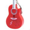 Tiny Guitar Keychain Keyring Music Style Pendant Charms Worlds Smallest