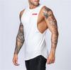 Mesh Fitness Workout Singlets Mens Tank Top Vest Muscle Sleeveless Sportswear Undershirt Gym Stringer Clothing Bodybuilding
