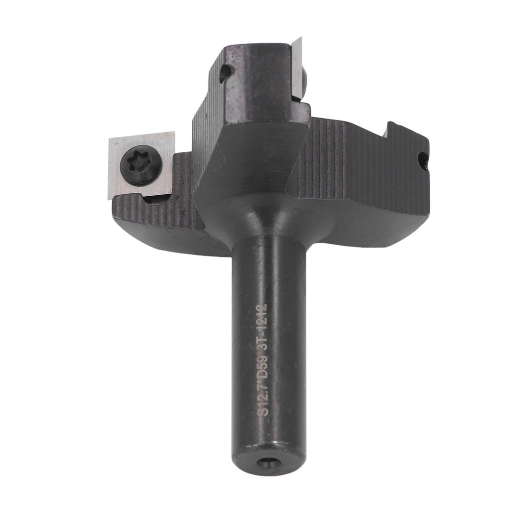 CNC Spoilboard Surfacing Router Bit 1/2in Shank Slab Flattening Planing 3 Flute Detachable Cutter fo