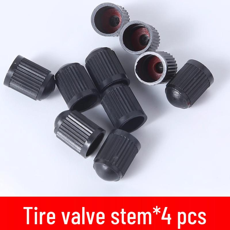Modified Plastic Tire Valve Dust Caps for Cars and Motorcycles