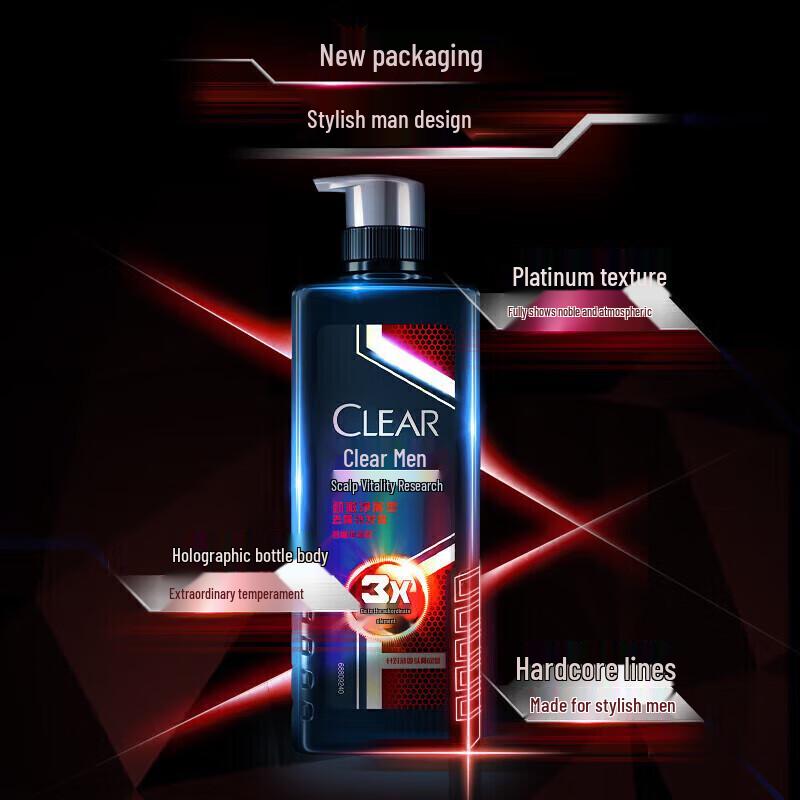 Clear Men Scalp Revitalizing Anti-Dandruff Deep Cleanse Shampoo