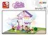 Klocki Sluban Gd Willa Domek Z Basenem 291 - B0532