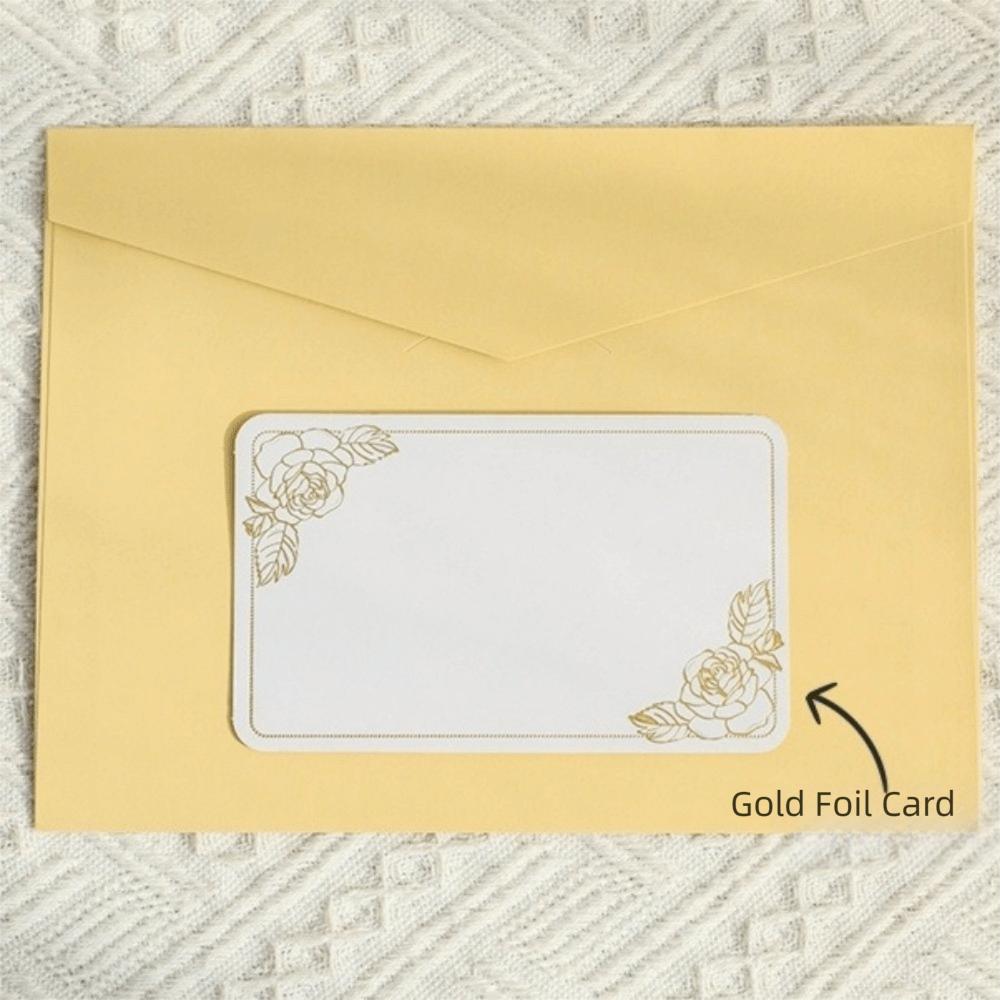 Paper Sculpture 3D Flower Greeting Card Elegant Romantic Wedding Card  Valentines Day