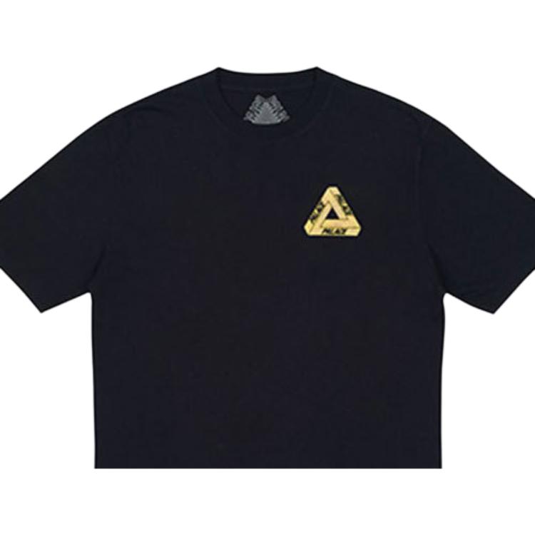 Palace Skeleton Short Sleeve T-Shirt Unisex Tops Black PAL-SS18-077