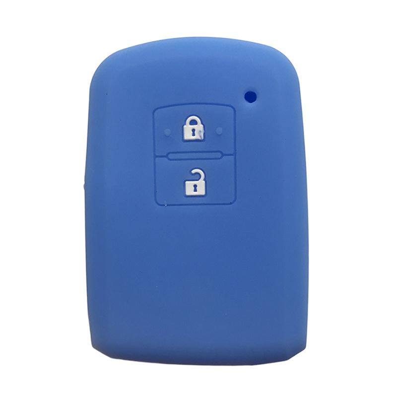 Custodia morbida in silicone per chiave auto per Toyota Prius Plus Auris Avalon Verso Rav 4 Corolla 2013 Yaris Ibrida Portachiavi Telecomando 2 Pulsanti