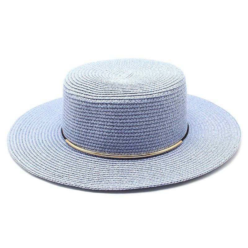 Classic Irish Straw Hat With Wide Brim For Summer Sun Protection And Breathability