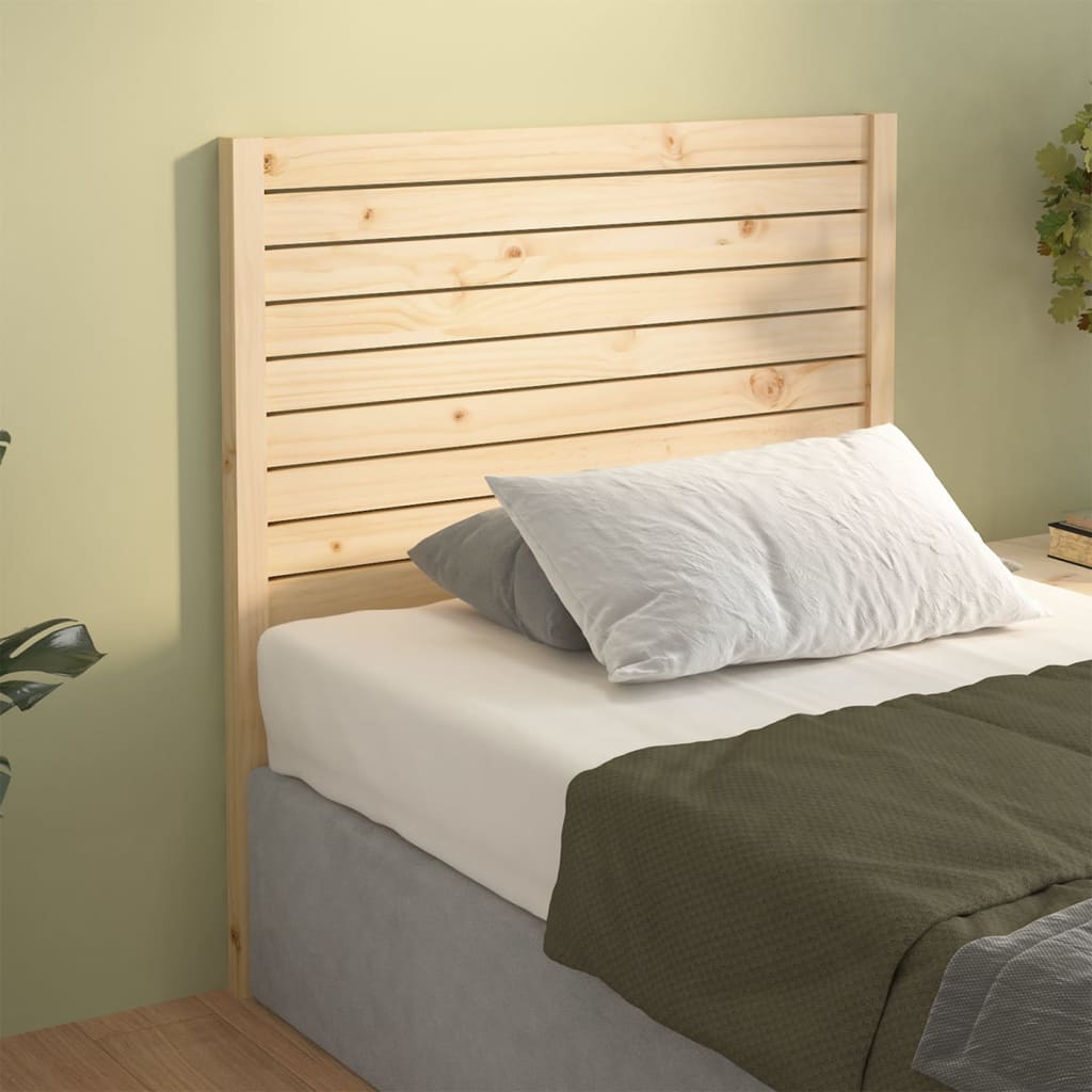 Headboard 81 X 4 X 100 Cm Solid Pine Wood