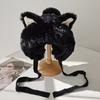 Winter Thickened Knitted Wool Hat Female Fox Ears Plush Lei Feng Hat Cold Warm Ear Protector Dome
