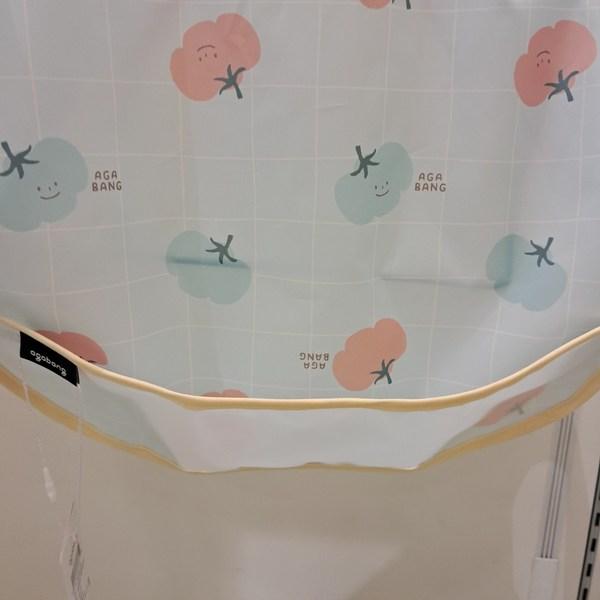 Baby Waterproof long-sleeved bib, Baby food bib, blue, 1 piece