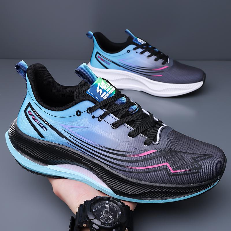 Men Marathon Running Shoes Carbon Board Speciality Sports Breathable Lightweight Women'S Comfortable Athletic Nonskid Sneakers
