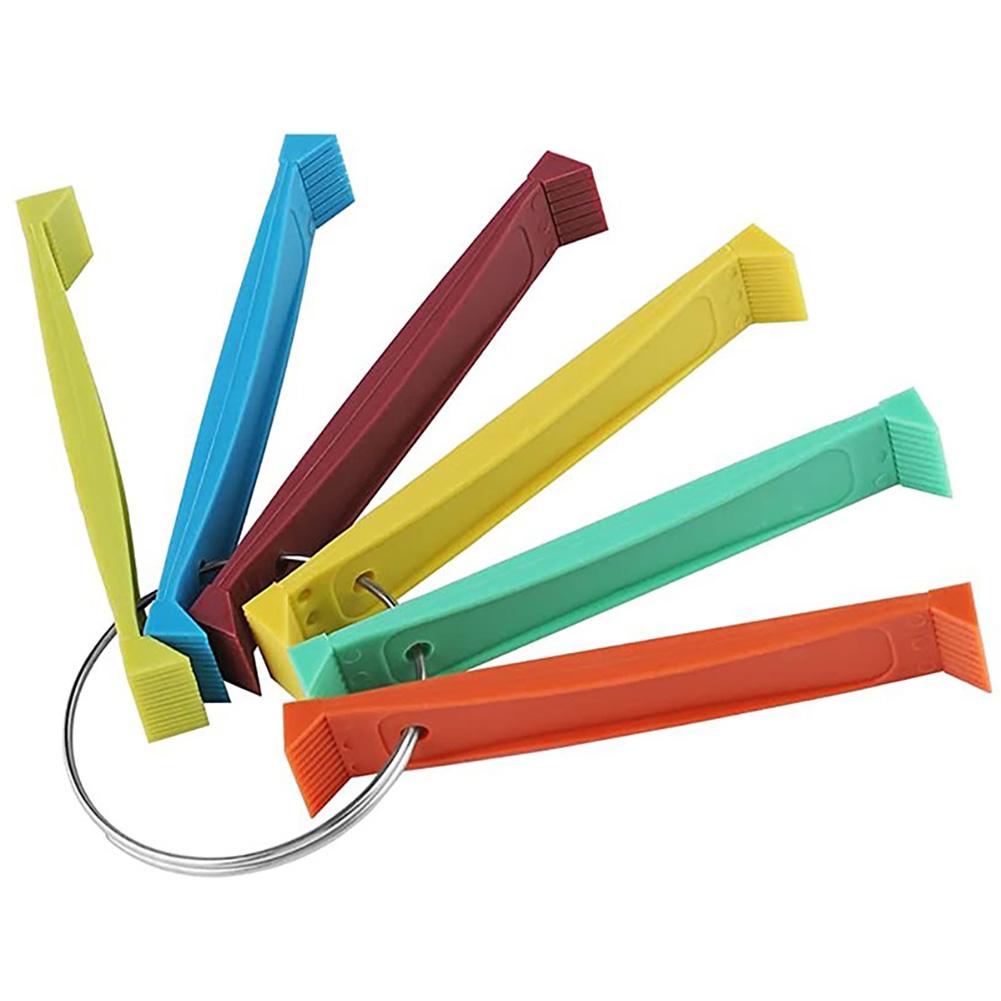 5pcs Air Conditioner Condenser Comb Stainless Steel Refrigerator Coil Cleaning Brush Metal Portable Fin Brush Universal