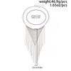 Woven Mesh Collarbone Chain Simple Fashionable Multi-layer Tassel Necklace