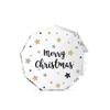 Souvenir für Freunde und Angehörige Zuhause Neunseitige Transparente Acryl-Weihnachtsornamente