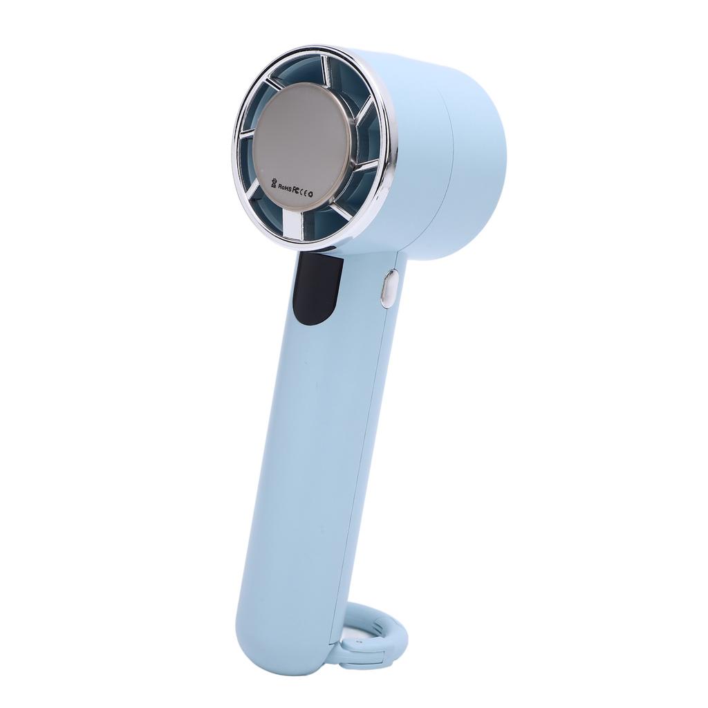 Kieszonkowy wentylator chłodzący 5 biegów wyświetlacz cyfrowy regulowany półprzewodnikowy oblodzenie niski poziom hałasu ręczny mini