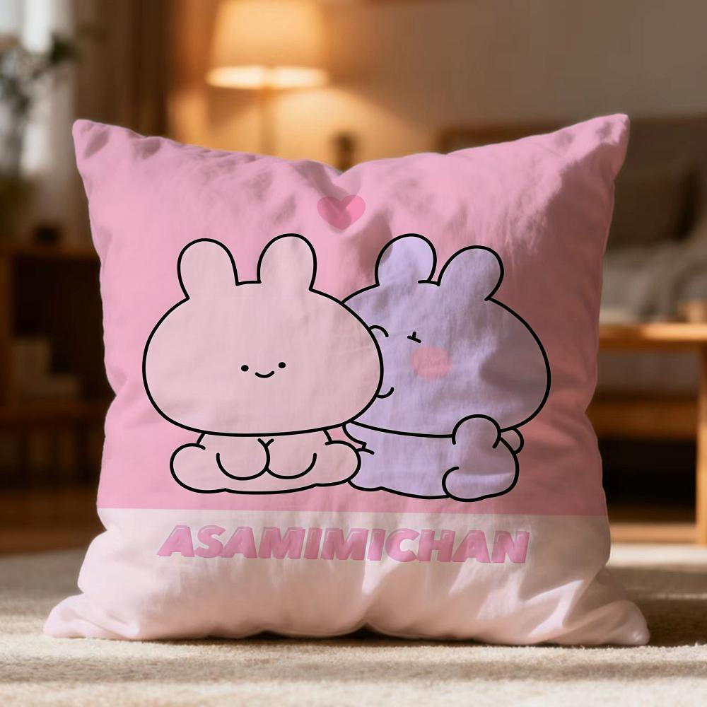 

Popular A-AAsamimichaan Cushion Cover Soft Washable Pillow Case Multi-Scene for Couch Bed Travel Office Use 30cmx30cm