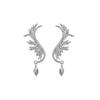 Fashion Earrings Allergy Prevention Rhinestone Earrings  Earrings Exquisite Craftsmanship Ear Bone Clip For Party Wedding