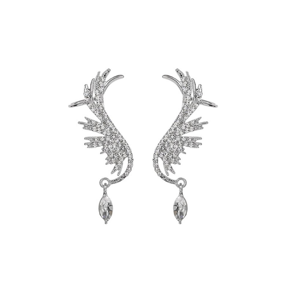 Fashion Earrings Allergy Prevention Rhinestone Earrings Earrings Exquisite Craftsmanship Ear Bone Clip For Party Wedding