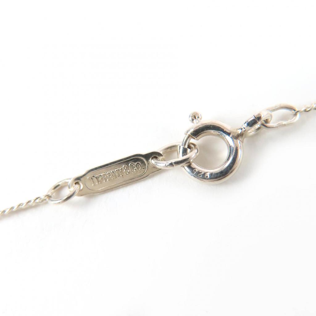 Great TIFFANY&Co. Necklace Pintide Heart Silver 925 Women Used