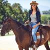 Straw Cowboy Hats with Wide Brims For Horseback Sports Country Styles Lightweight Design Unisex Headwear