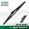 Heckscheibenwischerblätter, Premium-Ganzjahreswischerblätter Ersatz für Opel Corsa F 2019-2023, Naturkautschuk Bajonett, Einfach zu installieren 12″