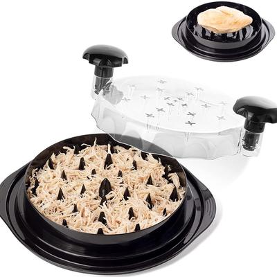 Strumento per sminuzzare il pollo, separare la carne dal petto, macinare la macchina con coperchio per sminuzzare pollo, maiale, manzo